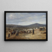 Vaugirard schilderij tijdens de belegering van Parijs 1870 - Clément-Auguste Andrieux — ingelijst kunstwerk aan de muur