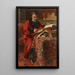 Abraham Willet 1825-1888, kunstverzamelaar - Coen Metzelaar — ingelijst kunstwerk aan de muur