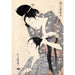 Reproductie van het schilderij Kaptafel - Kitagawa Utamaro