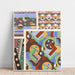 Reproductie van het schilderij Collectie decors en kleuren Pl.20 - Georges Valmier