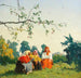 Commérages - Mikhail Markelovich Guzhavin — weergave van het kunstwerk