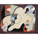 Reproduction of the painting Abstract Composition (Woman Lying Down) - Georges Valmier