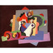 Reproductie van het schilderij Compositie met bloemen - Georges Valmier
