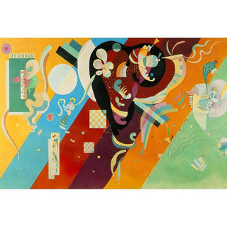 Composition IX - Wassily Kandinsky | Reproduction Tableau Décoration murale affiche copie