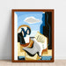 Reproductie van het schilderij Composition à l'oiseau - Louis Marcoussis