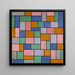 Reproductie van het schilderij Samenstelling in dissonanties - Theo van Doesburg
