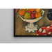 Reproductie van het schilderij van een fruitmand, pot en servet - Suzanne Valadon