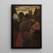op de kade - Constant Permeke — ingelijst kunstwerk aan de muur