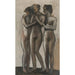 Reproductie van het schilderij De drie Graces - Constant Permeke