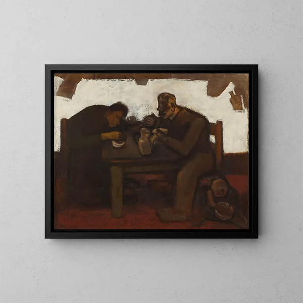 Het dagelijks brood - Constant Permeke — ingelijst kunstwerk aan de muur