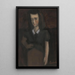 Simonne - Constant Permeke — ingelijst kunstwerk aan de muur