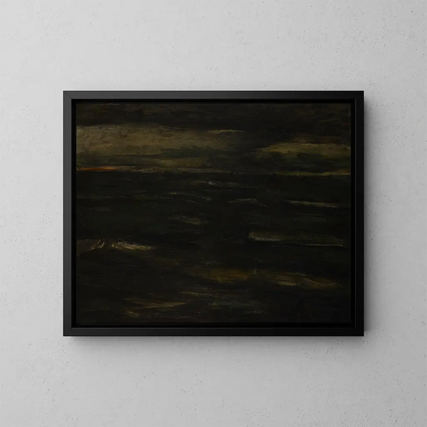 Marine schilderij donker - Constant Permeke — ingelijst kunstwerk aan de muur