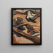 Beach at Devonshire - Constant Permeke — framed artwork on a wall