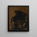 Vrouw in gebed - Constant Permeke — ingelijst kunstwerk aan de muur