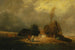 Landschap met storm - Constant Troyon — weergave van het kunstwerk