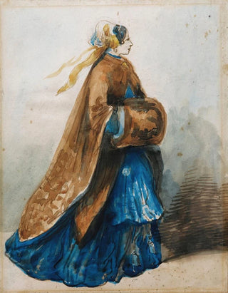 Constantin Guys - An Elegant Lady.webp