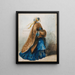 A lady in an elegant dress - Constantin Guys — framed artwork on a wall