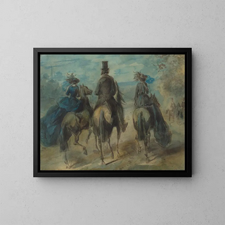 Constantin Guys - Promenade In The Bois.webp