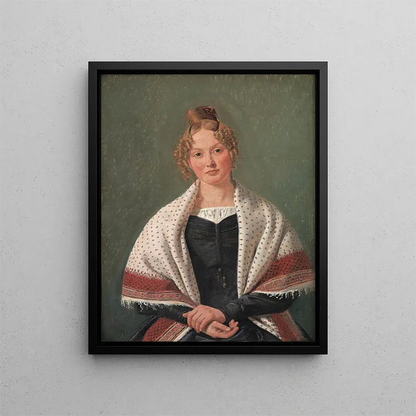 Constantin Hansen - Portrait of Hanne Wanscher ne Wegener.webp