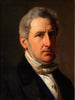 Portret van de ruiter Alfred Hage 1803-1872 - Constantin Hansen — weergave van het kunstwerk