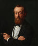 portret van de scheepsbouwer, later consul in Bangkok, Frederik Købke - Constantin Hansen — weergave van het kunstwerk