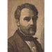 Reproductie van het schilderij Portret van Wilhelm Marstrand - Constantin Hansen