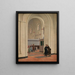L'intérieur de l'église St. Bendts à Ringsted - Constantin Hansen — ingelijst kunstwerk aan de muur