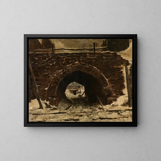 Constantin Meunier - An Old Bridge.webp