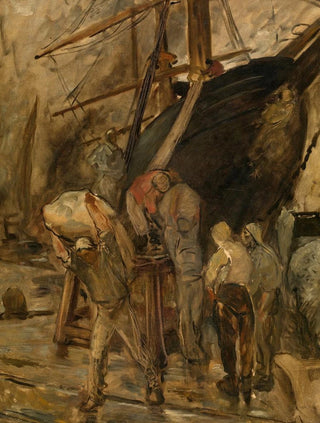 Constantin Meunier - Unloading a Sailing Ship.webp