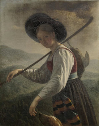 Cornelis Cels - Swiss Peasant Woman.webp