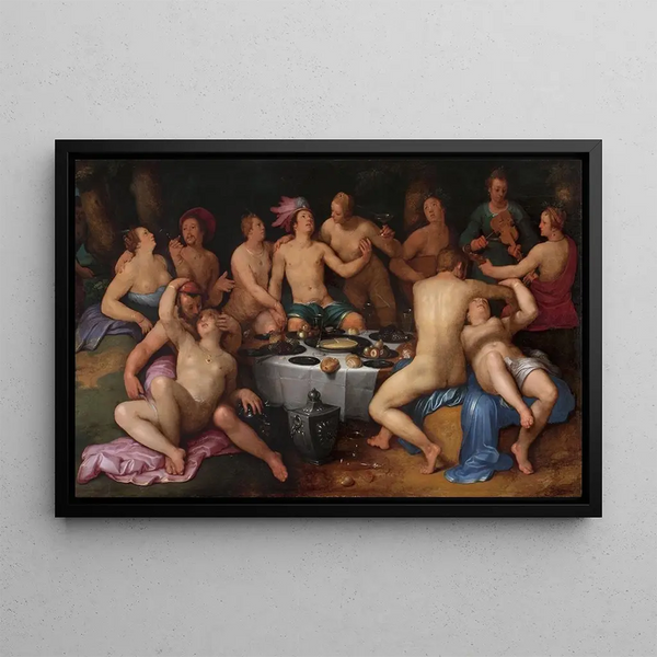 Cornelis Cornelisz Van Haarlem - Feast of the prodigal son Luke 151113.webp