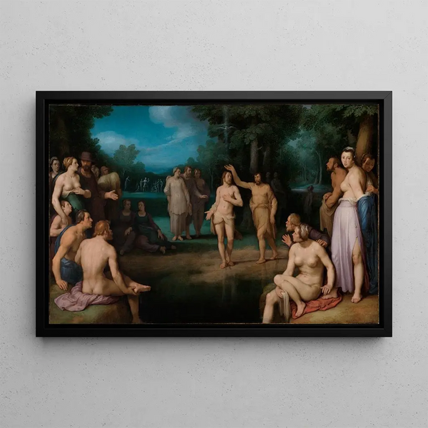 Cornelis Cornelisz Van Haarlem - Taufe Christi.webp