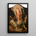 The Resurrection of Christ - Cornelis Cornelisz van Haarlem — framed artwork on a wall