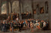Bezoek aan de zieken - Cornelis de Wael — weergave van het kunstwerk