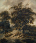 Dutch landscape with staffage figures - Cornelis Gerritsz Decker — artwork view