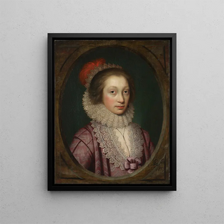 Cornelis Jonson van Ceulen - Portrait of a Woman possibly Elizabeth Boothby.webp