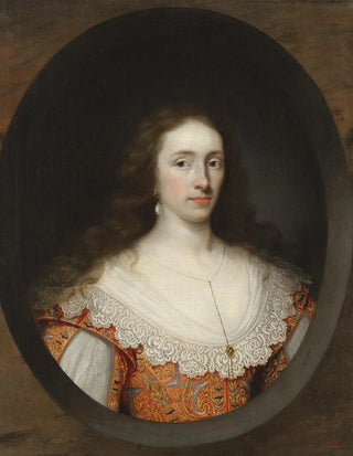 Cornelis Jonson van Ceulen - Portrait of a lady traditionally identified as Mary Chetwynd d1637.webp