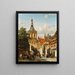 De Binnenpoort Culemborg - Cornelis Springer — ingelijst kunstwerk aan de muur