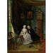 an Inconvenient Love, perhaps a scene from the widower Joost with Lucia, 2nd scene from the play De wanhebbelijke liefde by CJ van der Lijn - Cornelis Troost — artwork view