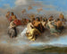 Raad van de goden - Cornelis van Poelenburch — weergave van het kunstwerk