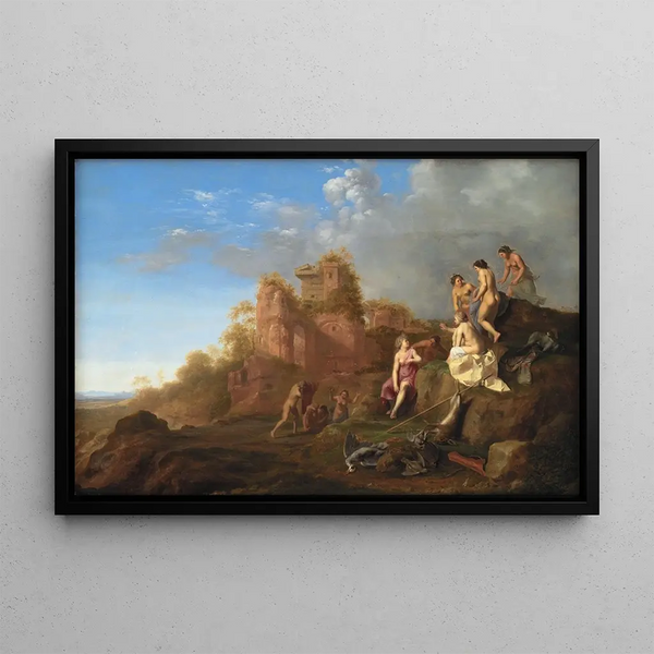 Cornelis Van Poelenburch - Diana and her Nymphs.webp