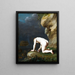 La déesse Calypso sauve Ulysse - Cornelis van Poelenburch — framed artwork on a wall