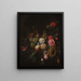 Natuurstilleven met bloemen en fruit - Cornelis de Heem — ingelijst kunstwerk aan de muur