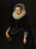 Portrait of Maria Overrijn van Schoterbosch 1599-1638 - Cornelis van der Voort — artwork view