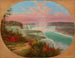 L'artiste à Niagara - Cornelius David Krieghoff — weergave van het kunstwerk