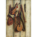 Paravent with musical instruments in trompe-l'œil - Cornelius Norbertus Gijsbrechts — artwork view