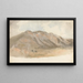 Landschapslandschap in het noorden van Wales - Cornelius Varley — ingelijst kunstwerk aan de muur