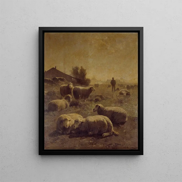 Cornelius van Leemputten - The Flock.webp