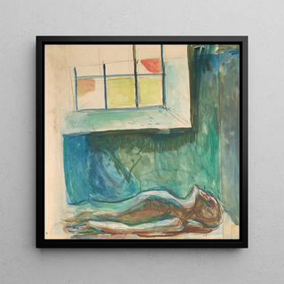 Corps masculin sur la table d'autopsie - Edvard Munch
