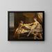 Danaé Painting - Correggio — framed artwork on a wall